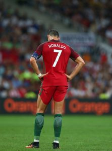 X during the UEFA Euro 2016 quarter final match between Poland and Portugal at Stade Velodrome on June 30, 2016 in Marseille, France.
