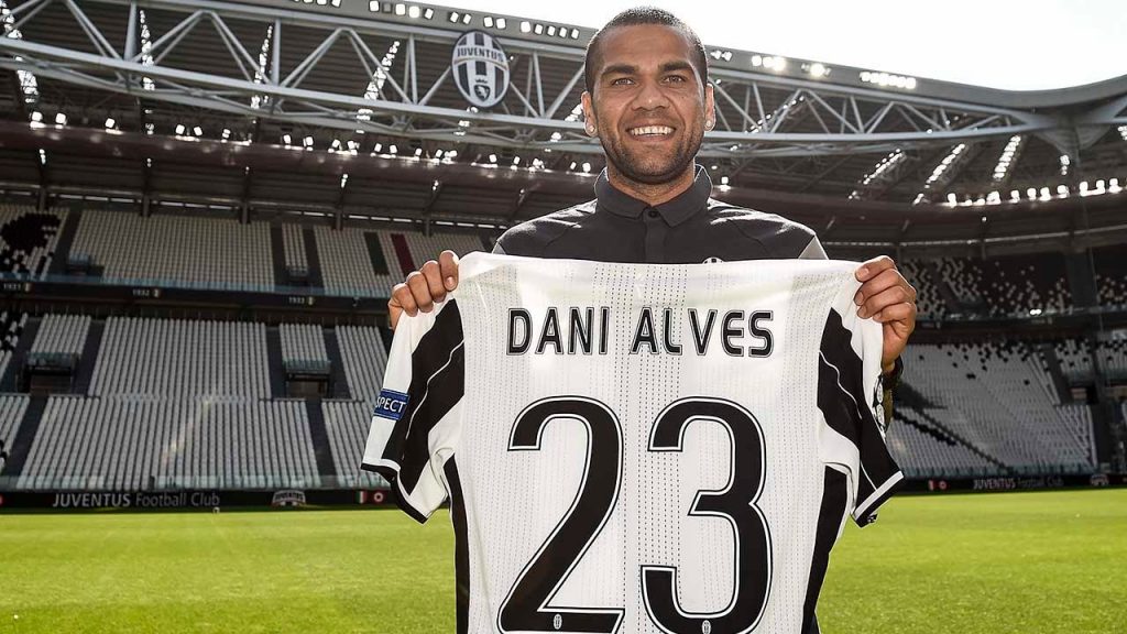 Alves is just one of five new faces in Turin.