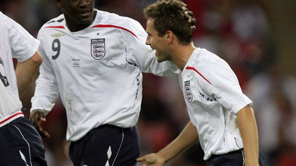 Sized Up. Both Heskey and Own formed part of an old school partnership. 