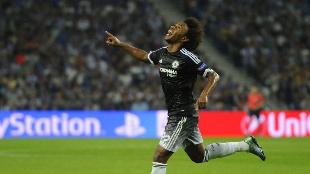 Non Stop. Willian's passion is undeniable.
