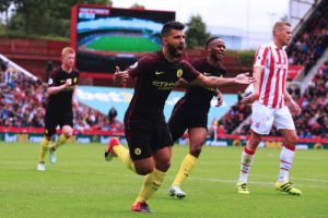 Kun back at it again. He leads the way for goals in 2016 in the Premier League.