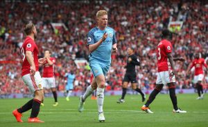 Overpowered. A dominant display by City inspired by De Bruyne ended Mourinho's honeymoon as United manager 