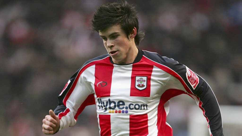 Where it all began. The world's highest paid player, Gareth Bale is possibly Southampton's most famous academy graduate.